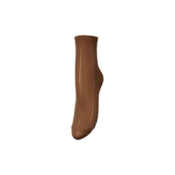 Solid Drake Sock, mocha brown Solid Drake Sock, mocha brown, Becksöndergaard