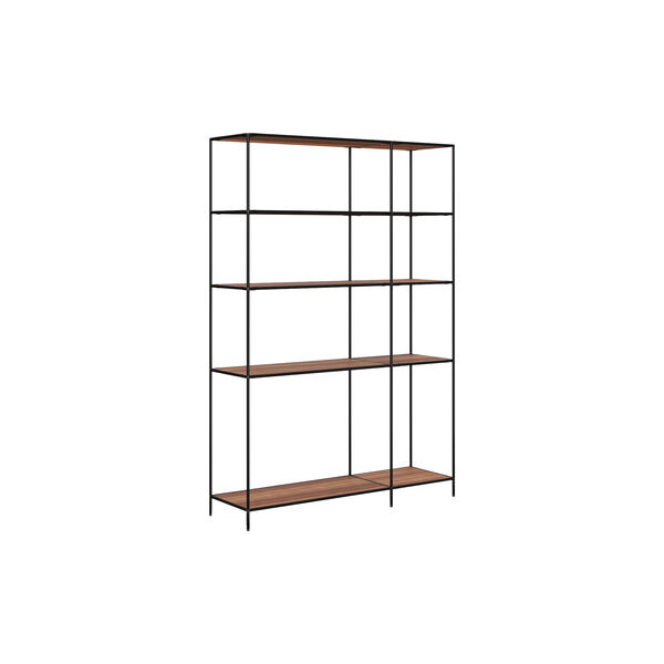 Original Shelf 1+1, walnut, Abstracta® System