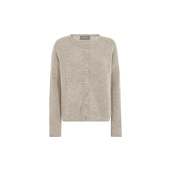 MMAlmine Knit Cardigan, feather gray, MOS MOSH