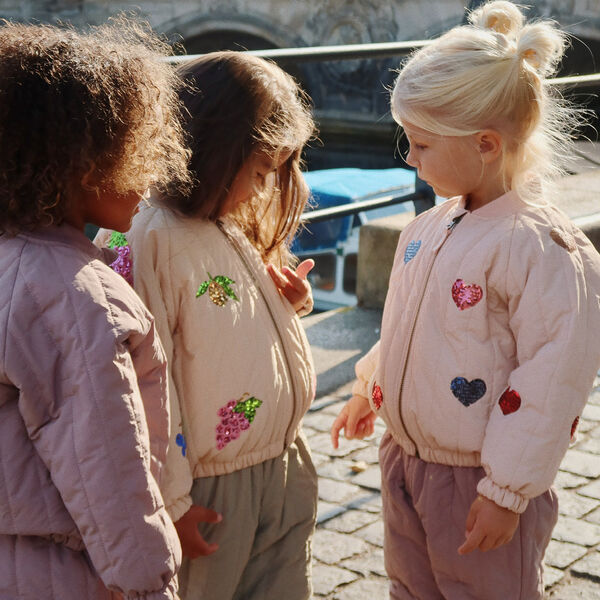 Juno Sequin Bomber Jacket, frappé, Konges Sløjd