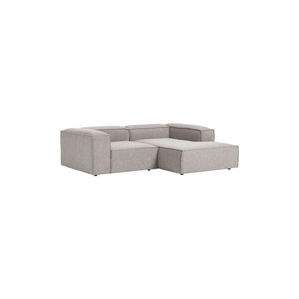 Lennon 2 Seater Modular Right Corner Sofa, boucl&eacute; taupe, Westwing Collection