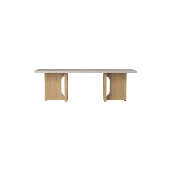 Androgyne Lounge Table | Natural Oak/Kunis Breccia | Sofabord, Audo Copenhagen