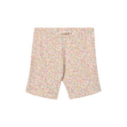 Bike Shorts Anne, blush flower meadow, Wheat