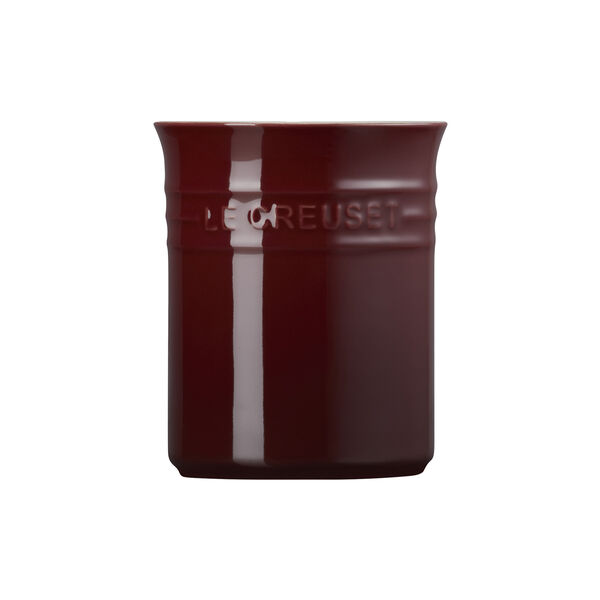 Lille bestik- og redskabskrukke, garnet Lille bestik- og redskabskrukke, garnet, Le Creuset