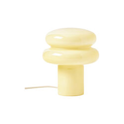 Baya Small Opal Glass Table Lamp, light yellow, Westwing Collection