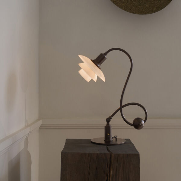 PH 1/1 Piano Bordlampe Limited Edition, dusty terracotta, Louis Poulsen