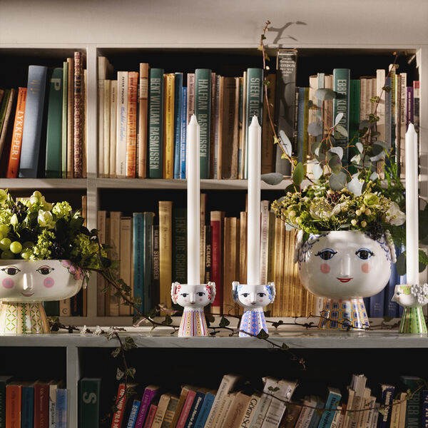 Eva lysestage, lavendel, Bj&oslash;rn Wiinblad