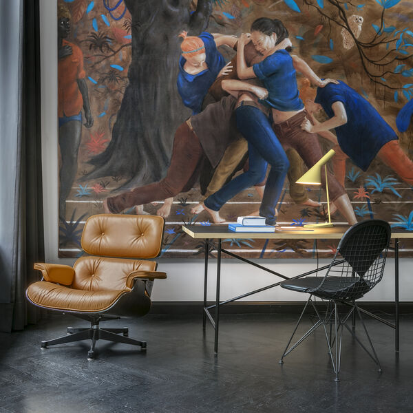 AJ bordlampe, soft lemon, Louis Poulsen