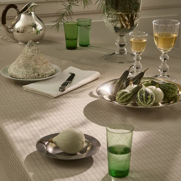 CLASSIC LINES dug, silver sand CLASSIC LINES dug, silver sand, Georg Jensen Damask