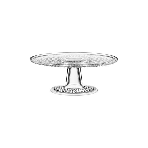 Kastehelmi kagefad på fod, klar Kastehelmi kagefad på fod, klar, Iittala