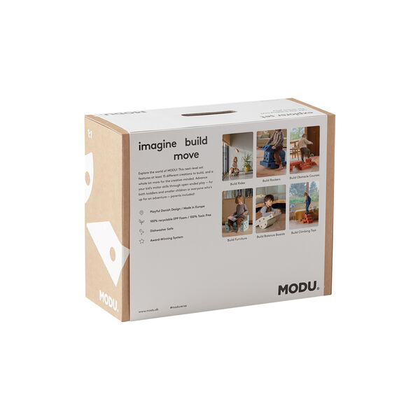 Explorer sæt, sand grey/honey yellow, MODU