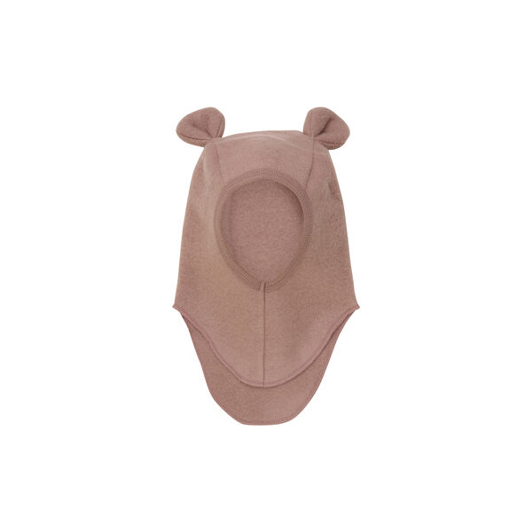 Balaclava Ears Wool Fleece, burlwood, HUTTEliHUT