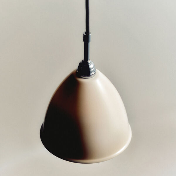 Bestlite BL9 Pendant, bone china/chrome, GUBI
