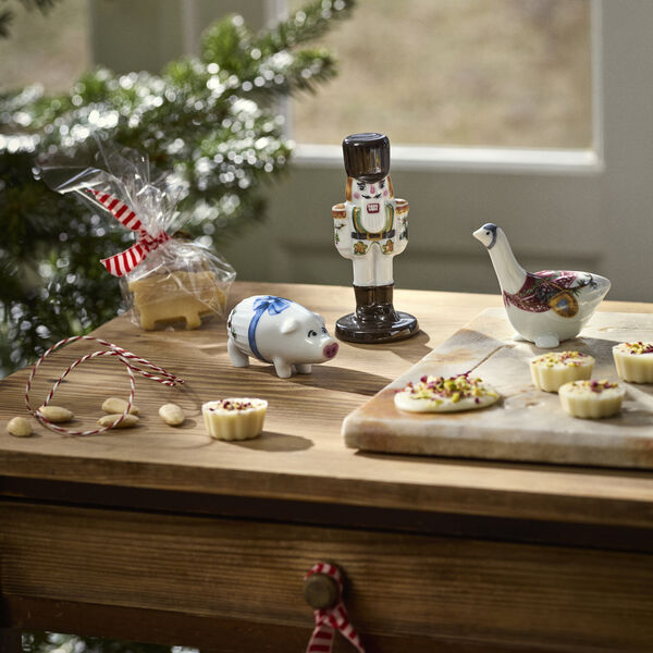 Hammersh&oslash;i Christmas N&oslash;ddekn&aelig;kker porcel&aelig;nsfigur, K&auml;hler