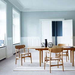 CH337 spisebord, olieret eg, Carl Hansen & S&oslash;n