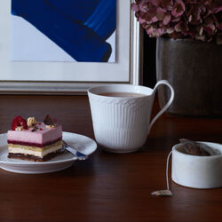 Hvid Halvblonde højhankskop 33 cl, Royal Copenhagen