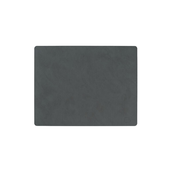 Nupo d&aelig;kkeserviet Square L, anthracite, LIND DNA