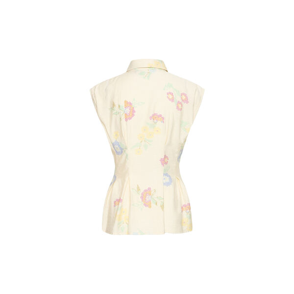 IHGINNI Shirt, cross stitch flowers, ICHI