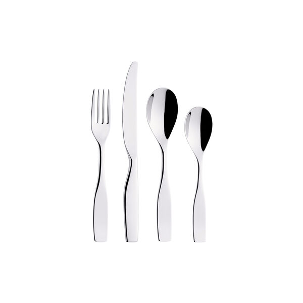Citterio 98 bestiks&aelig;t 24 dele, blank, Iittala