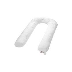 Jersey Betræk til Comfort-U, hvid, Nordic Sleep by Fossflakes