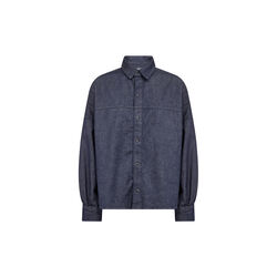 LR-NURI 5 Skjorte, dark navy, Levet&eacute; Room