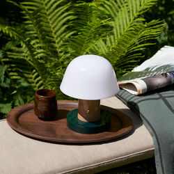 Setago JH27 Portable bordlampe, nude/forest Setago JH27 Portable bordlampe, nude/forest, &Tradition