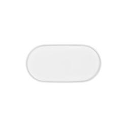 Oval plate | L 20 | White shiny | Fad, ASA Selection