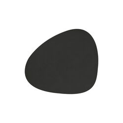 Corduroy d&aelig;kkeserviet Curve L, black ink, LIND DNA