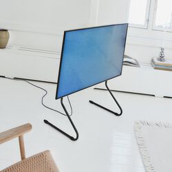 Sway, charcoal, Pedestal