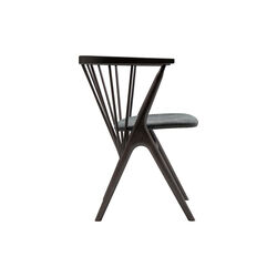 Sibast No 8  spisestol, mørkbejdset bøg/anthrazite, Sibast Furniture