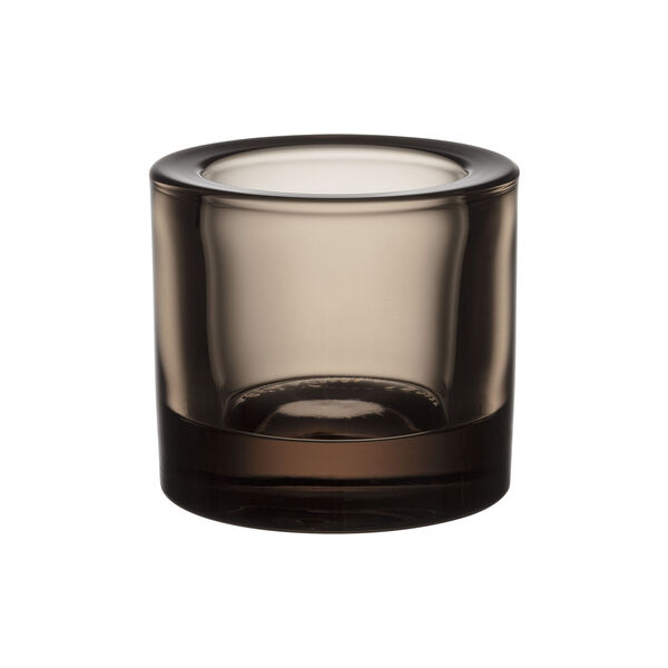 Kivi fyrfadslysestage, linen, Iittala