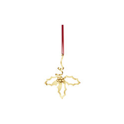 2026 Juleornament til bordet large, guld, Georg Jensen