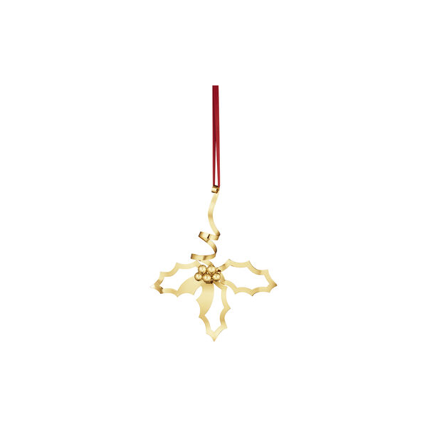 2026 Juleornament til bordet large, guld, Georg Jensen