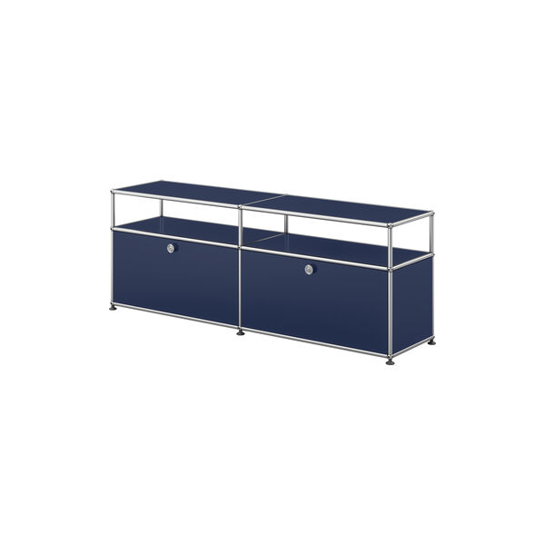 USM Haller | Model O2 | Steel Blue | TV-m&oslash;bel, USM Haller