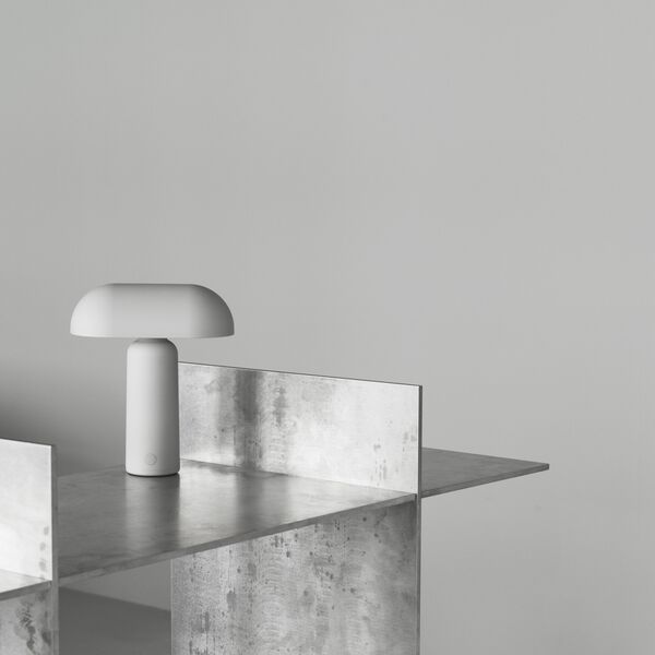 Porta Table Lamp, grey Porta Table Lamp, grey, Normann Copenhagen