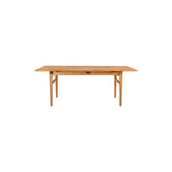 CH327 spisebord, olieret teak/olieret eg CH327 spisebord, olieret teak/olieret eg, Carl Hansen & Søn