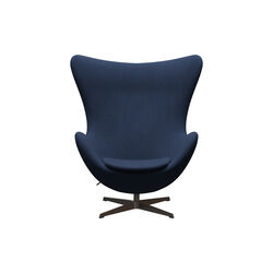 &AElig;gget&trade; 3316 loungestol, Christianshavn 1155 dark blue/brown bronze, Fritz Hansen