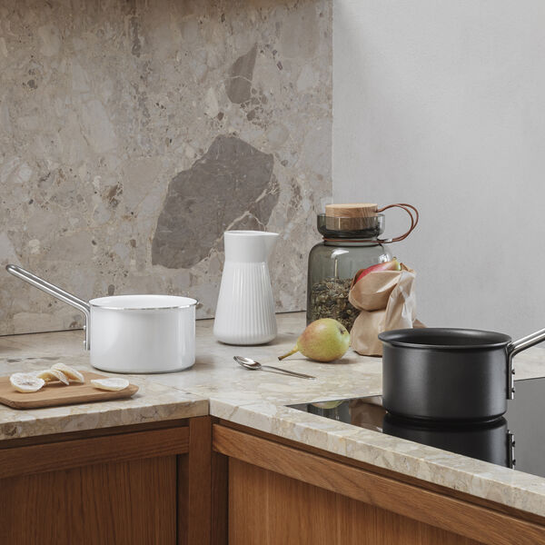 White Line Kasserolle keramisk Slip-Let&reg; bel&aelig;gning 1,1 L, Eva Trio
