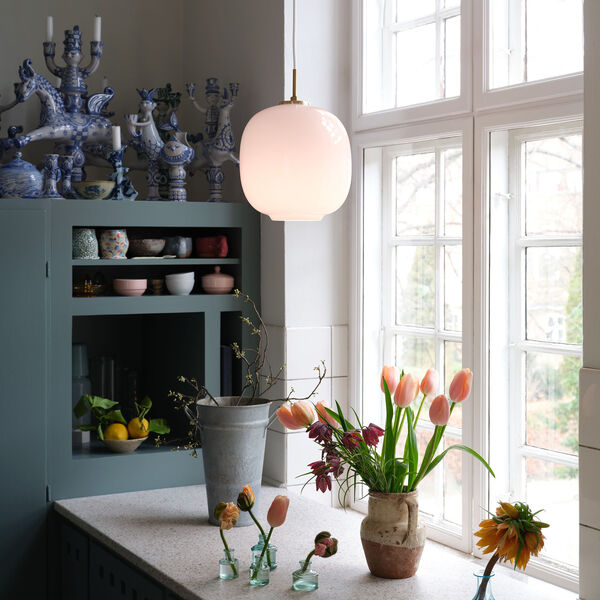 VL45 Radiohus Pale Rose pendel, Louis Poulsen