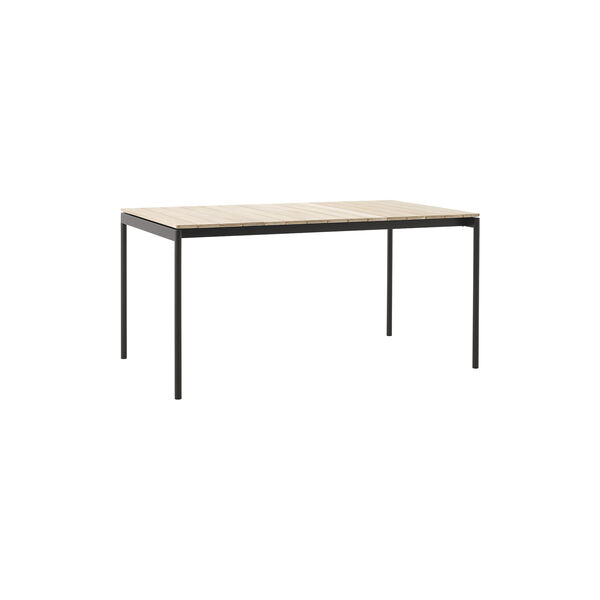 Ville AV25 Outdoor Dining Table, warm black, &Tradition