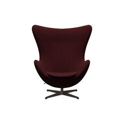 &AElig;gget&trade; 3316 loungestol, Christianshavn 1141 red/brown bronze, Fritz Hansen