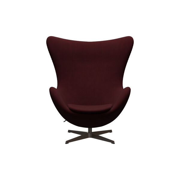 &AElig;gget&trade; 3316 loungestol, Christianshavn 1141 red/brown bronze, Fritz Hansen