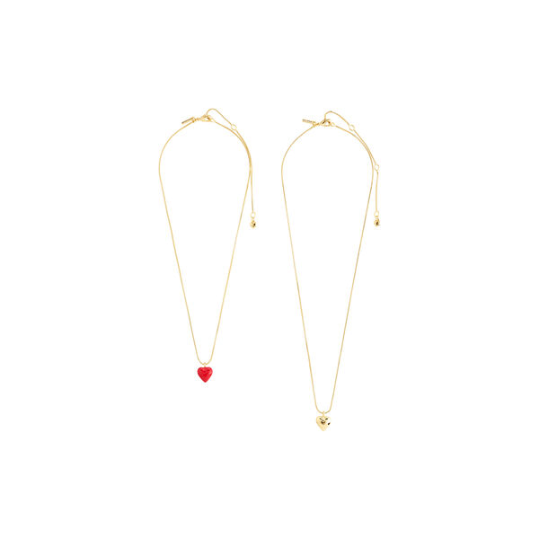 MAEVE Halskæde 2 sæt, gold plated, Pilgrim