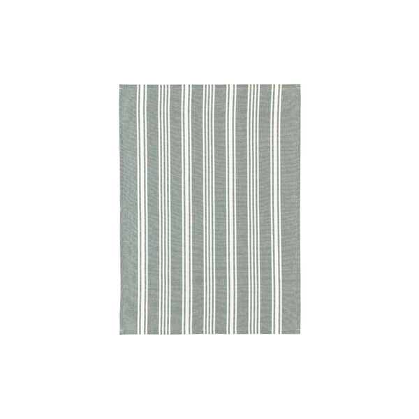 Viskestykke recycle Eco Stripe, green bay, Bastian
