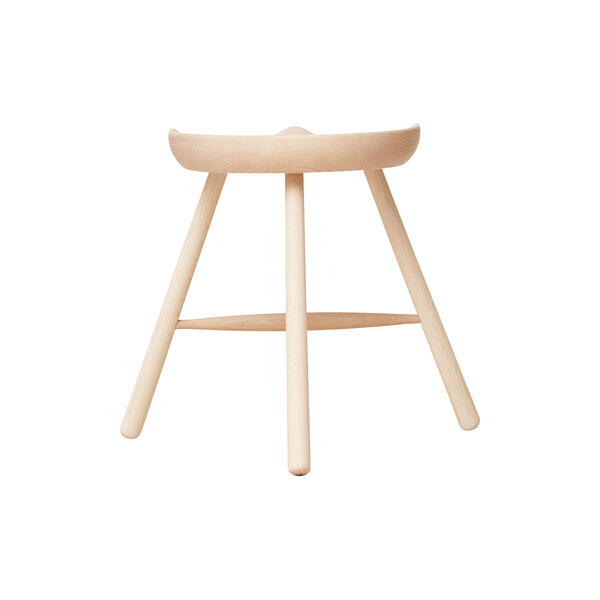 Shoemaker Chair&trade; no. 49, white oiled beech, Form & Refine