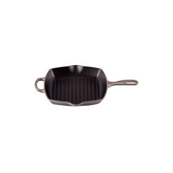 Signature Kvadratisk grillpande, flint, Le Creuset