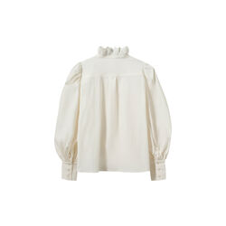 CYLIASW EMBROIDERY COLLAR SHIRT, off white, Sofie Schnoor