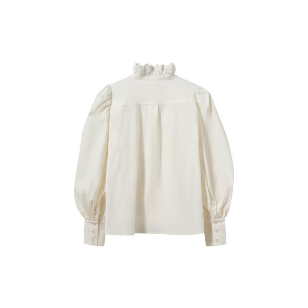 CYLIASW EMBROIDERY COLLAR SHIRT, off white, Sofie Schnoor