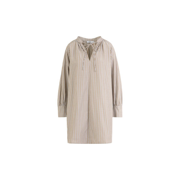 CC Heart GIA stripe tunic dress, brown stripes CC Heart GIA stripe tunic dress, brown stripes, Coster Copenhagen