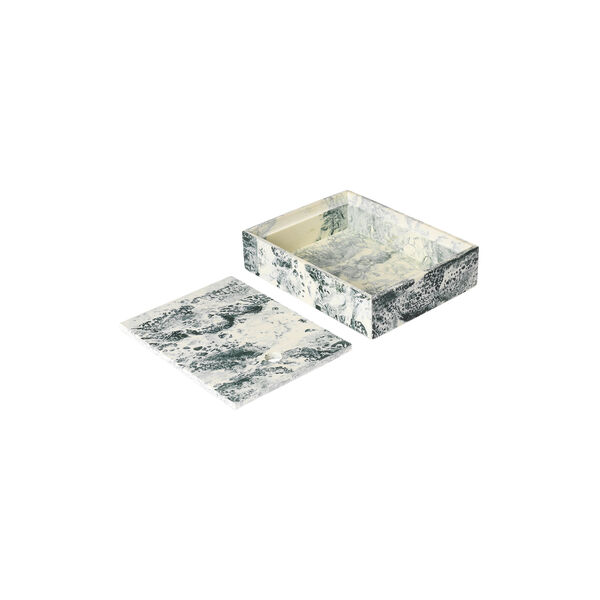 Mist Box 15x20, emerald off-white, Ferm Living